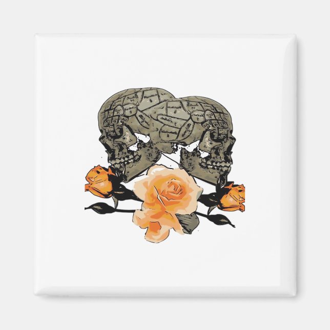 Tills döden skiljer oss åt rolig design för Hallow Magnet (Framsidan)