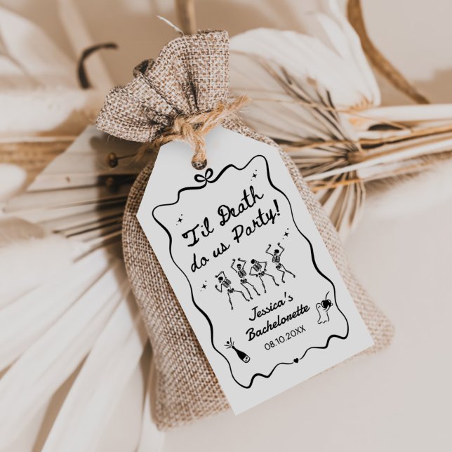 Tills döden skiljer oss åt Spennende möhippa  Presentetikett (Skapare uppladdad)