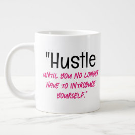 tills du inte längre behöver presentera dig själv. jumbo mugg