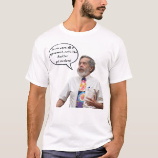 tills fastighetsmäklaren blev inblandad t shirt