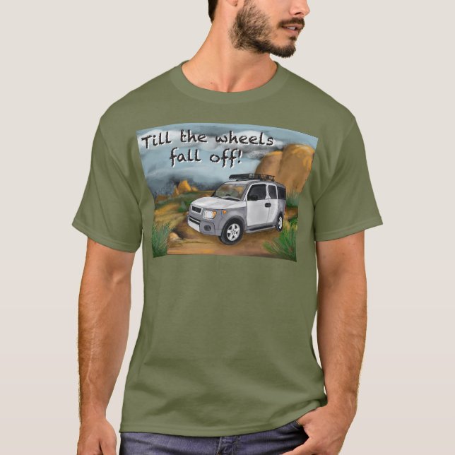 Tills hjulen faller av Element T Shirt (Framsida)