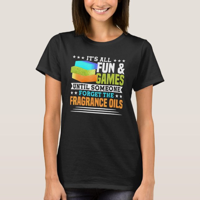 Tills någon glömmer bort de fragrance Oils Handmad T Shirt (Framsida)
