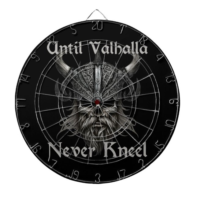 Tills Valhalla Aldrik Kneel Darttavla (Framsidan)