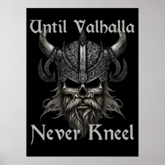 Tills Valhalla Aldrik Kneel Poster