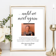 Tills vi möts igen Elegisk fotominnespoesi