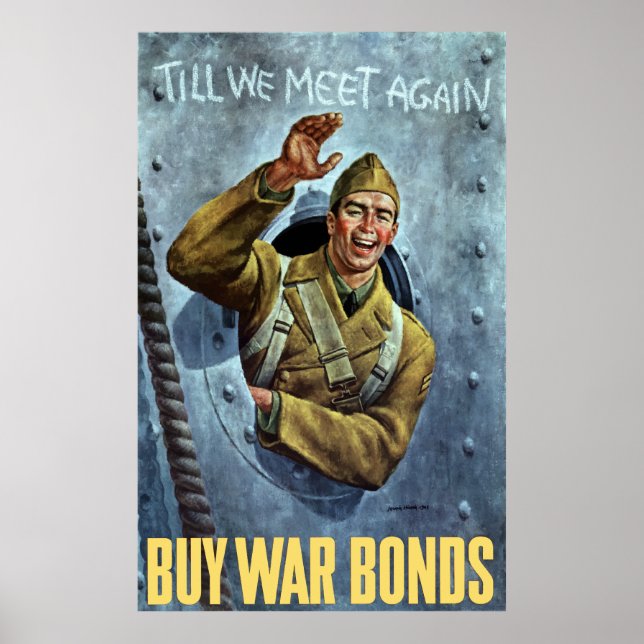 Tills vi träffas igen - WW2 Poster (Framsidan)