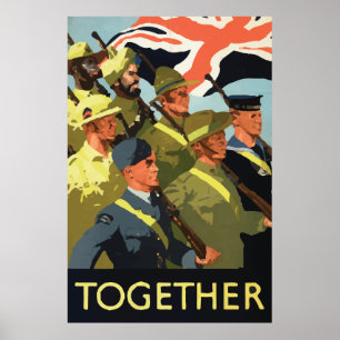 Tillsammans affisch Storbritannien för