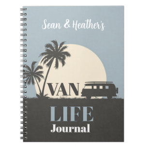 TILLSAMMANS! 🚐 Anpassningsbar Van Life Journal fö Anteckningsbok