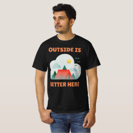 Tillsammans är bäst här Camping Retreat T Shirt