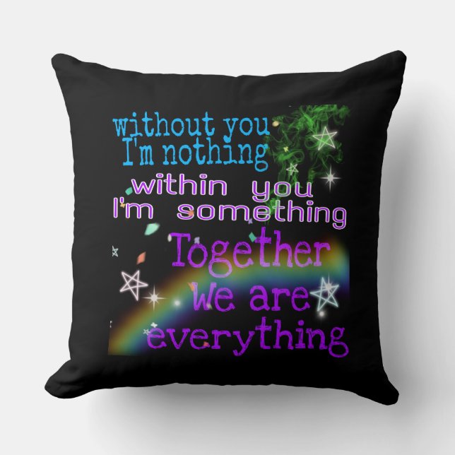 Tillsammans är vi allt kudde (Framsida)