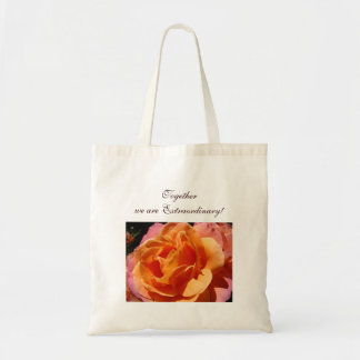 Tillsammans är vi extraordinära! Tote bags Rosor Tygkasse