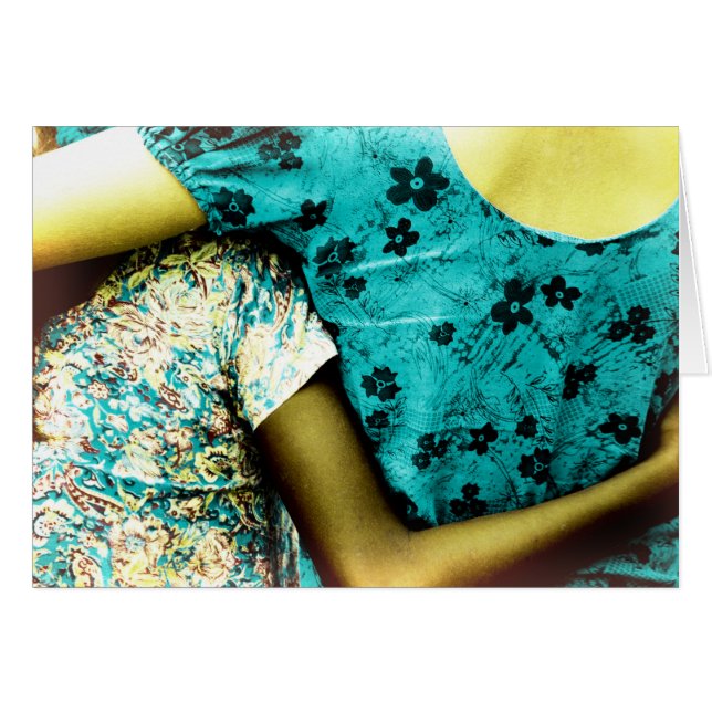 Tillsammans är vi starka hälsningskort (Framsidan Horizontal)