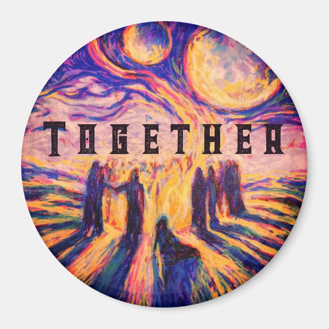 Tillsammans av elden Mystical Magnet (Framsidan)