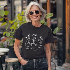 Tillsammans bloom inspiration t shirt