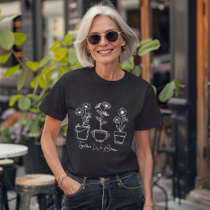 Tillsammans bloom inspiration t shirt