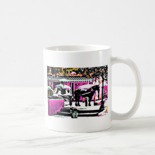Tillsammans Cocoa Village Gibney the MUSEUM Zazzle Kaffemugg