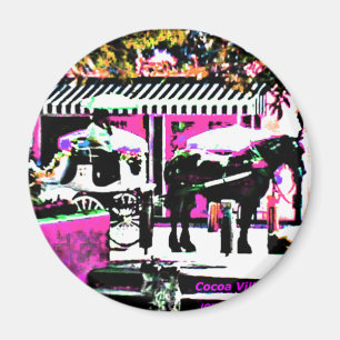 Tillsammans Cocoa Village Gibney the MUSEUM Zazzle Magnet