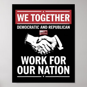 Tillsammans demokratiskt och republikanskt arbete  poster