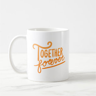 tillsammans för alltid kaffemugg