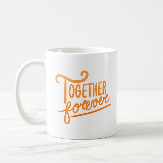 tillsammans för alltid kaffemugg (Vänster)