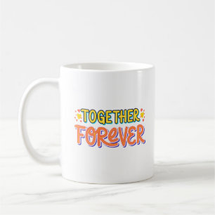 tillsammans för alltid kaffemugg