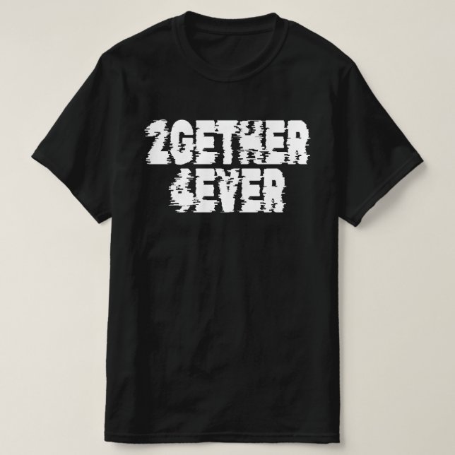 tillsammans för alltid t shirt (Design framsida)