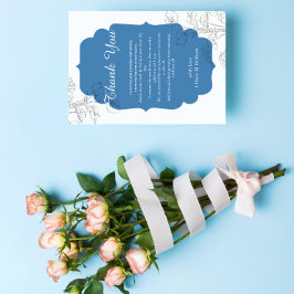 Tillsammans för evigt tack kort