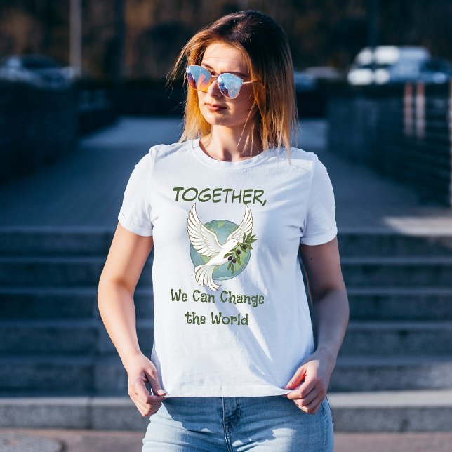 Tillsammans för fred t shirt (Skapare uppladdad)