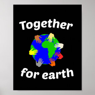 Tillsammans för jorden poster