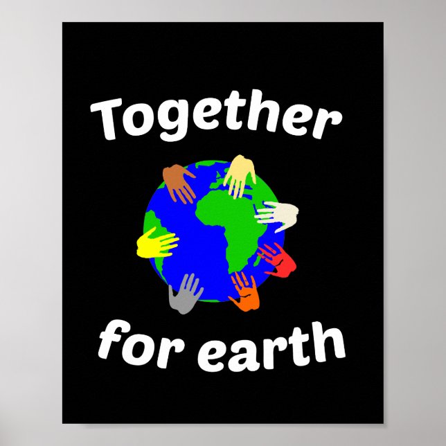 Tillsammans för jorden poster (Framsidan)