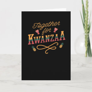 Tillsammans för Kwanzaa Kort