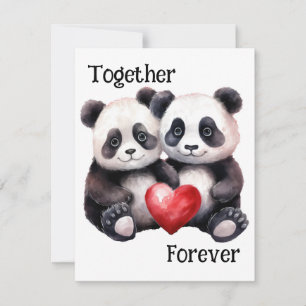 Tillsammans för Panda-par OSA Kort