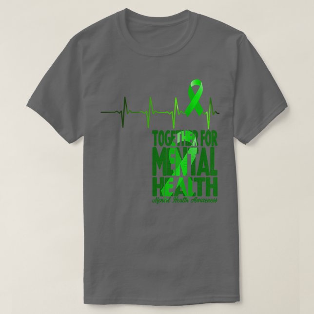 Tillsammans för psykisk hälsa - Psykisk hälsa6638  T Shirt (Design framsida)