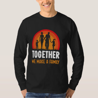 Tillsammans gör vi ett familjerättsligt familjemöt t shirt