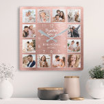 Tillsammans har vi hela offertfamiljefotot fyrkantig klocka<br><div class="desc">Skapa enkelt din egen personlig ro guld metalliska muskelklocka i stil med dina anpassningsbar-foton. Utformningen har också ett vackert handskrivet manuscitat: "Tillsammans har vi allt". För bästa resultat ska skörd gå till kvadrat - med skärningspunkten i mitten - före uppladdning.</div>