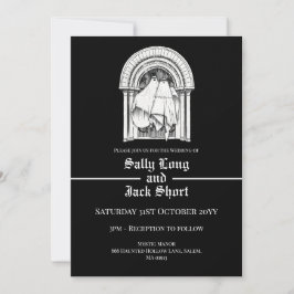 Tillsammans inför Spöken bröllopsinbjudan Inbjudningar