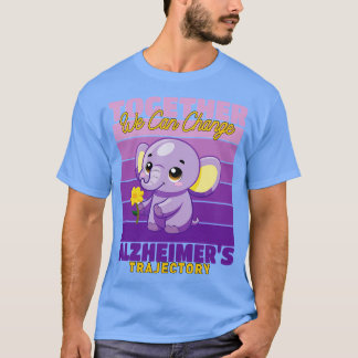 tillsammans kan vi förändra alzheimers bana t shirt