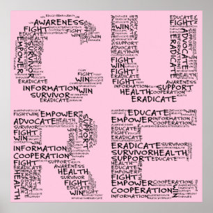 Tillsammans kan vi hitta en radie (svart text) poster