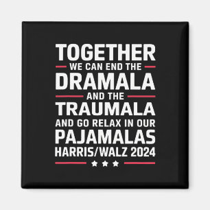 Tillsammans kan vi stoppa Dramala och Traumala 4 Magnet