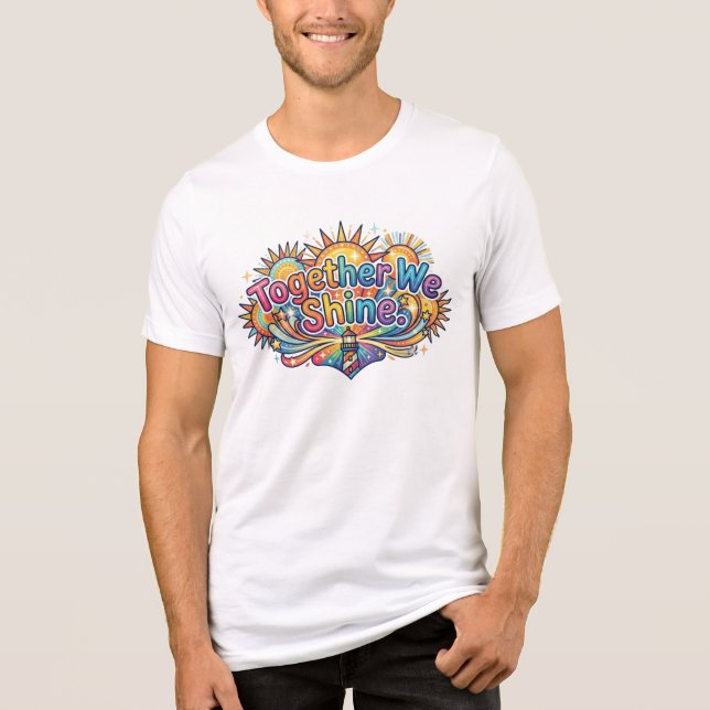 Tillsammans Lyser Vi T Shirt (Framsida)