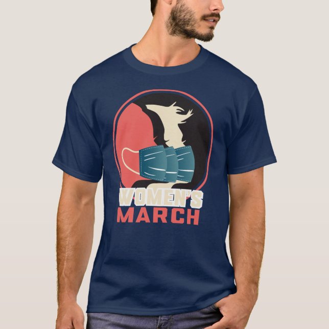 Tillsammans mars: Kvinnors Höger Merchandise T Shirt (Framsida)