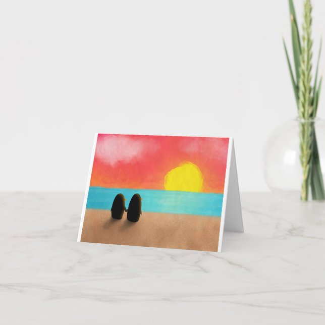 Tillsammans på slutkortet tack kort (Framsida)