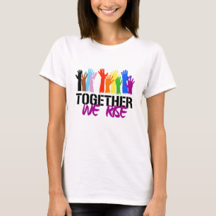 Tillsammans reser vi oss t shirt