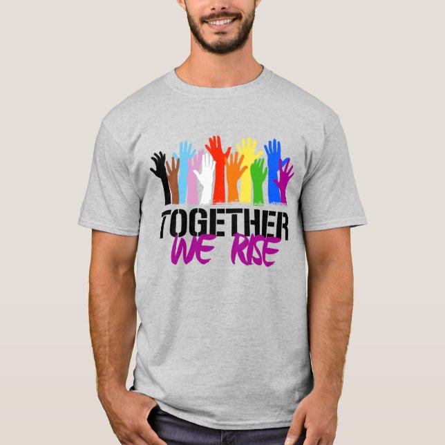 Tillsammans reser vi oss t shirt (Framsida)