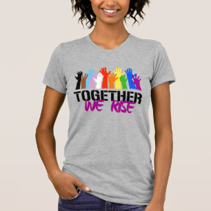 Tillsammans reser vi oss t shirt