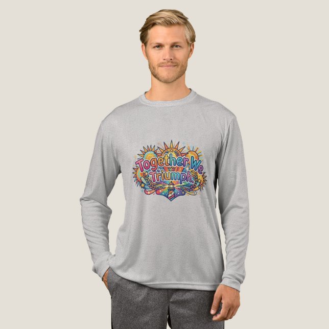 Tillsammans Segrar Vi T Shirt (Hel framsida)
