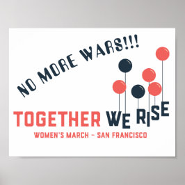 Tillsammans Stiga upp vi - inga fler Krig! Poster