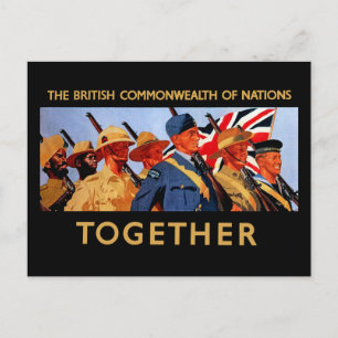 Tillsammans ~ The British Commonwealth of Nations Vykort