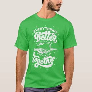Tillsammans tröttnar vi på att skapa enighet t shirt