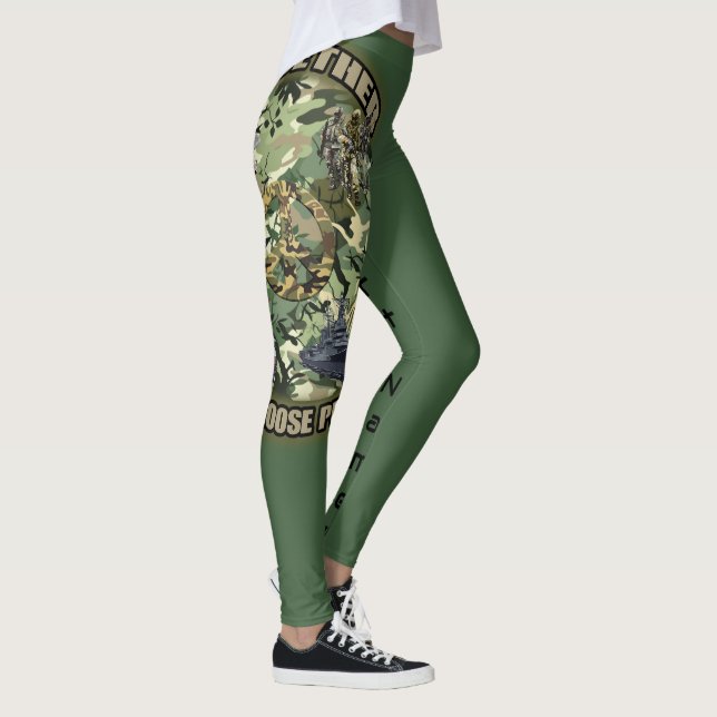 Tillsammans väljer vi fred leggings (Höger)